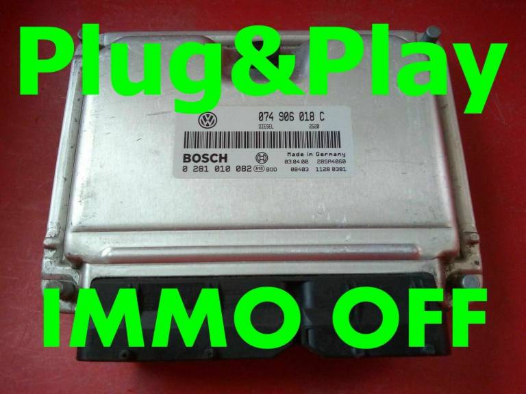Plug&Play ECU VW T4 TDI 2,5 ACV 0281010082 - 074906018C  