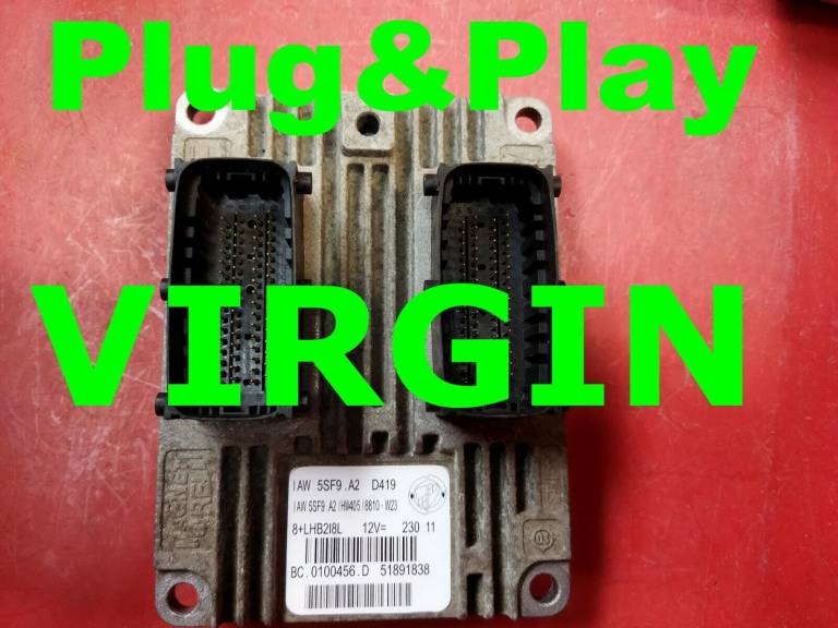 Plug&Play  VIRGIN Fiat Grande PUNTO 1.4 51891838 - IAW5SF9.A2