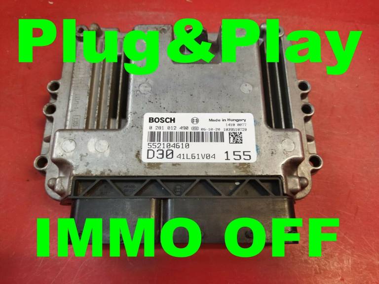 IMMO OFF Plug&Play DUCATO JUMPER BOXER 3.0 0281012490 - 552104610 