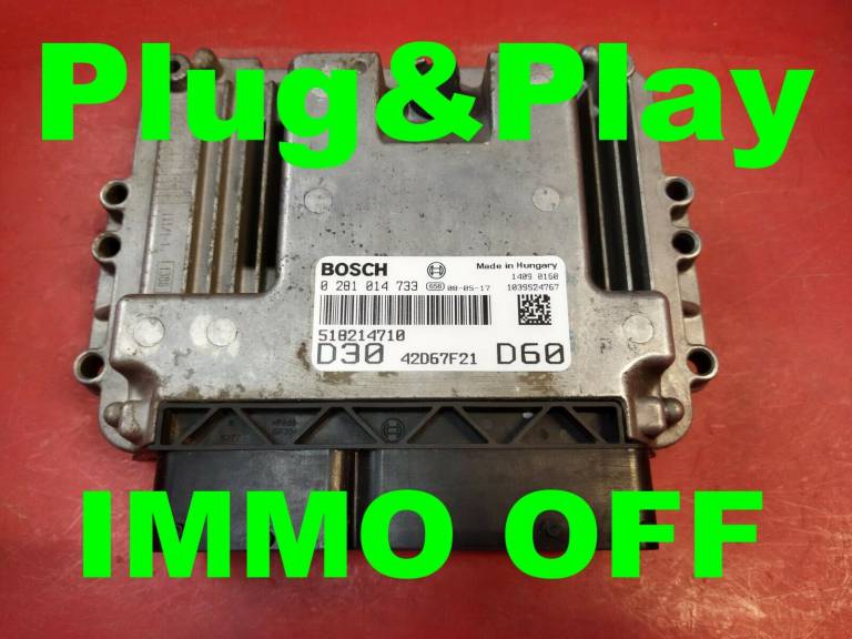 IMMO OFF Plug &Play DUCATO JUMPER BOXER 3.0 0281014733 - 518214710