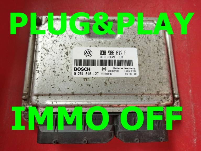 IMMO OFF Plug &Play Octavia (1U) TDI 1,9 AGR ECU 0281010127 - 038906012F
