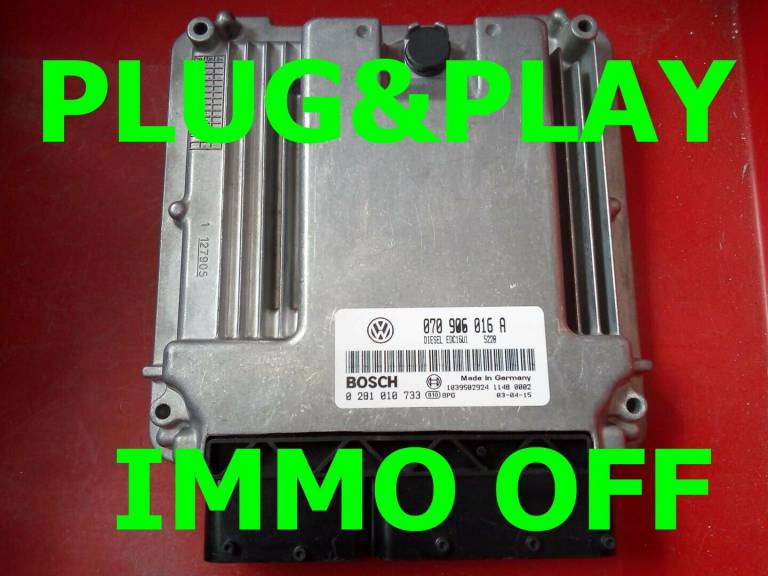 IMMO OFF  Plug&Play VW T5 2,5 TDI 070906016A - 0281010733