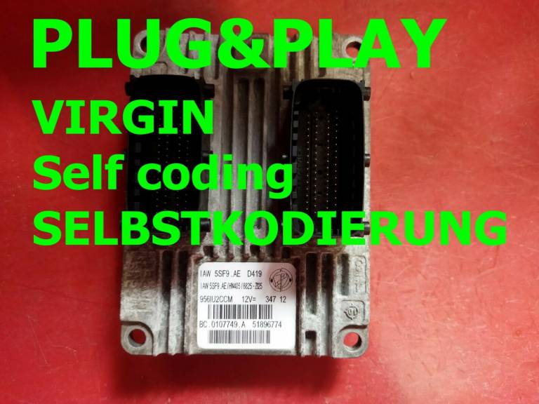 Plug&Play  VIRGIN Fiat Punto Evo 1.2 51896774 - IAW5SF9. AE   