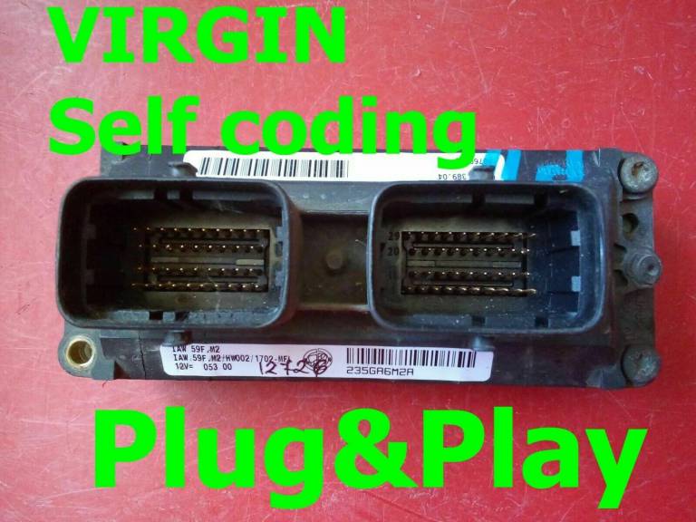 Plug &Play  VIRGIN FIAT PUNTO II 1.2 ECU 46760606 - IAW59F. M2