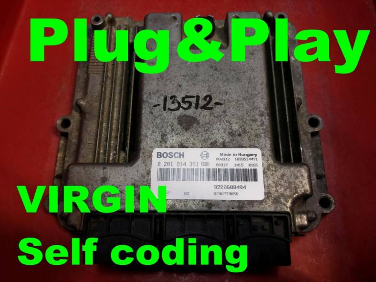 Plug&Play VIRGIN SCENIC MEGANE II 2.0DCI 0281014351 - 8200688494
